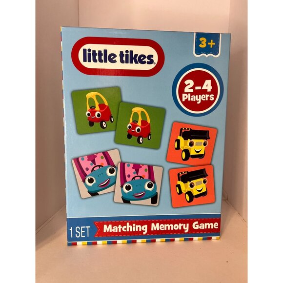 Little Tikes Matching Memory Game 2-4 Players Ages 3+ 72 Full-Color Cards Cognit - Picture 1 of 3